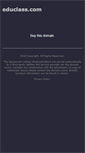 Mobile Screenshot of educlass.com